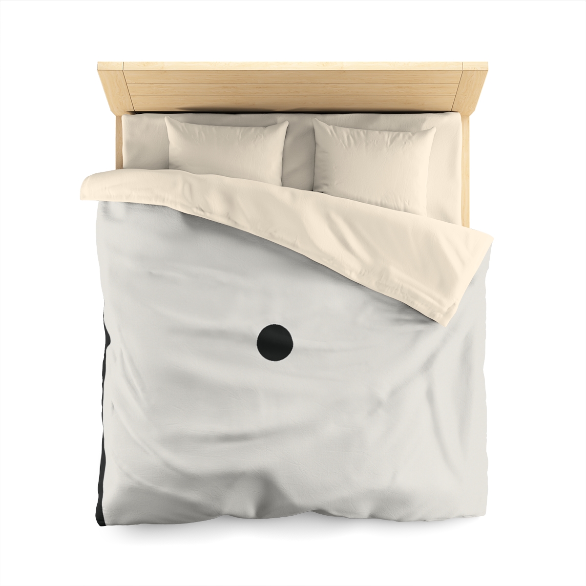 Nested Corner Frames With Two Dots trendy bedroom duvets