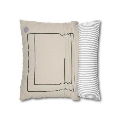 Nested Square And Crossing Short Line comfortable bedding pillow covers