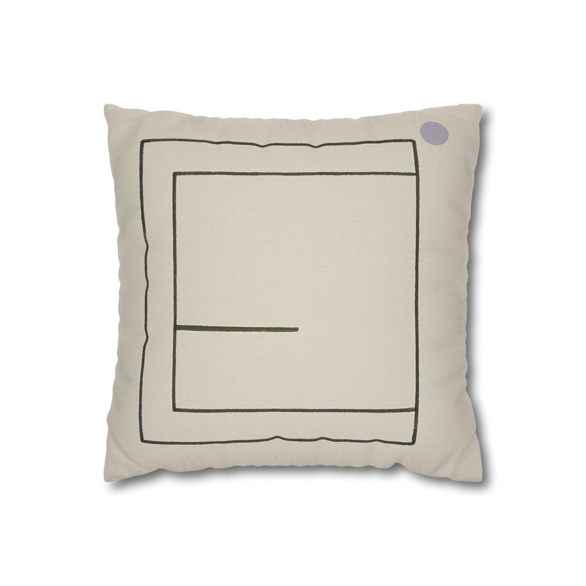 Nested Square And Crossing Short Line comfortable bedding pillow covers