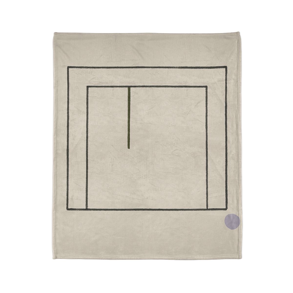 Nested Square And Crossing Short Line unique gift blankets