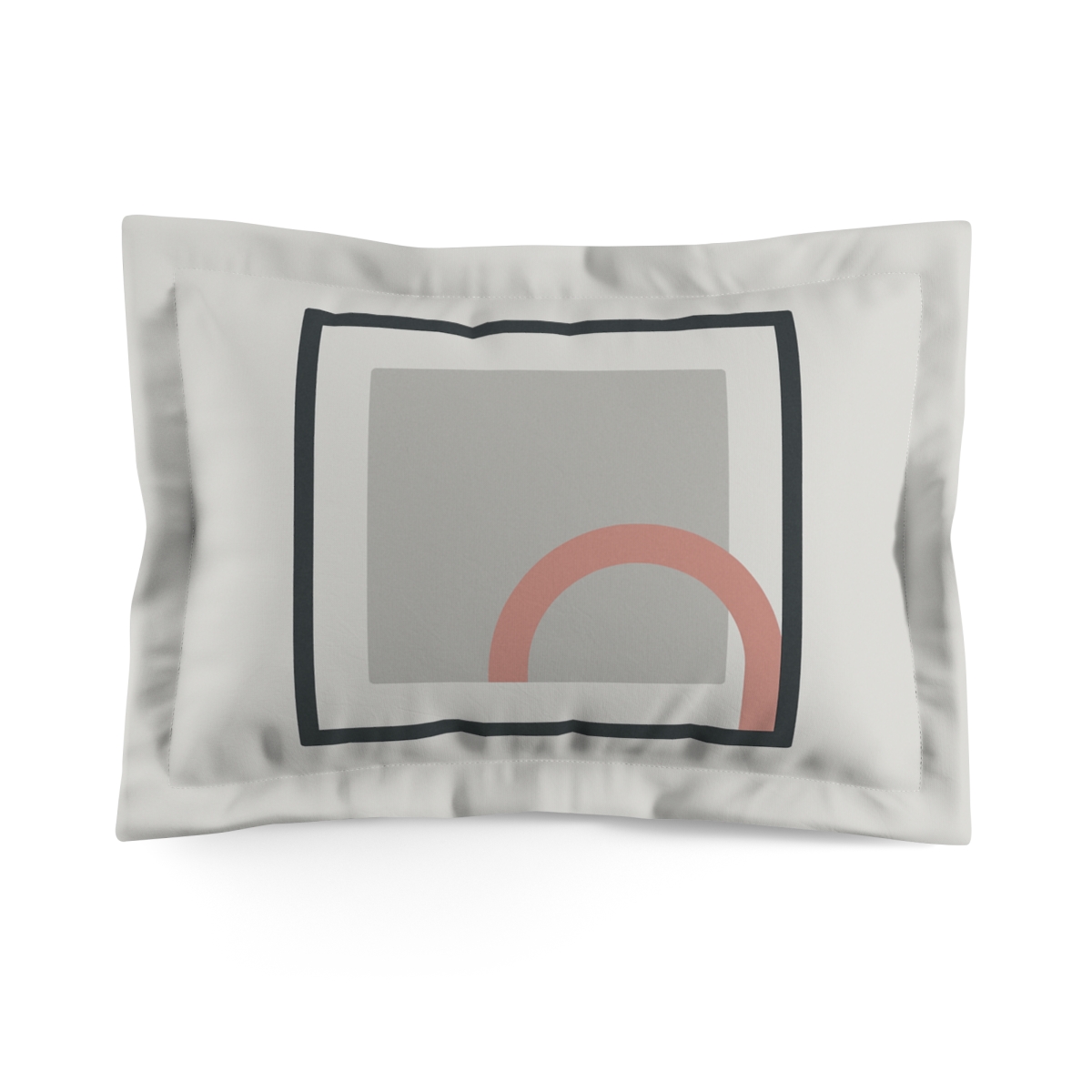 Nested Square With Resting Arc trendy accent pillows