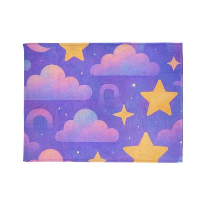 Nostalgic Toy Inspired Night Sky For Spaces Blanket