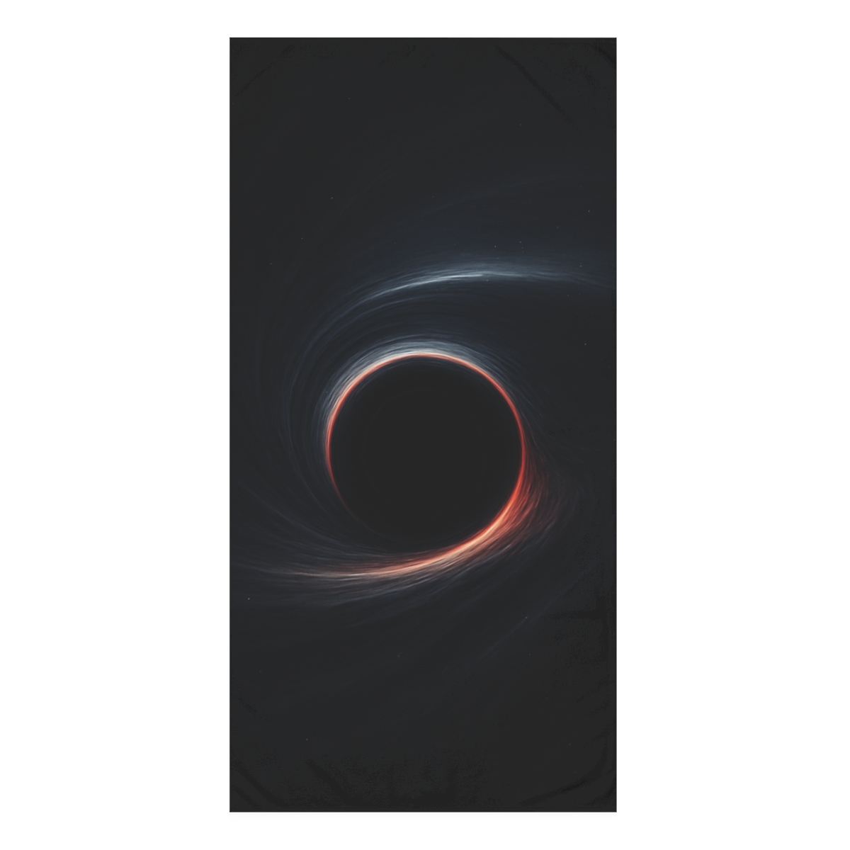 Obsidian Horizon Vortex personalized bath towels