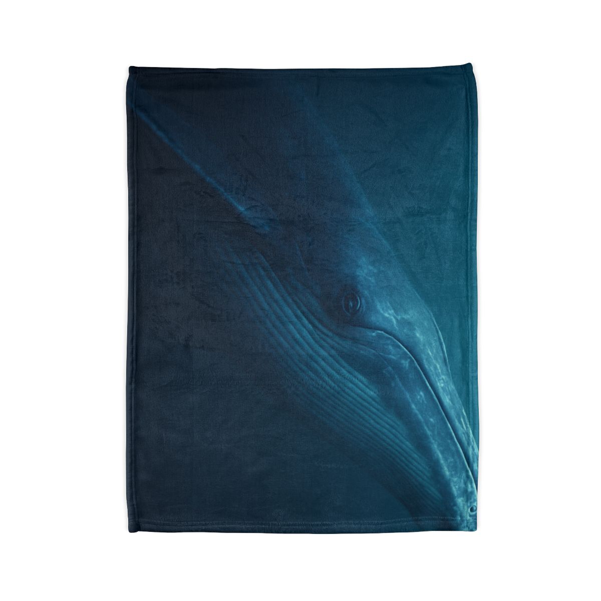 Ocean Giant Blue Whale designer printed blankets