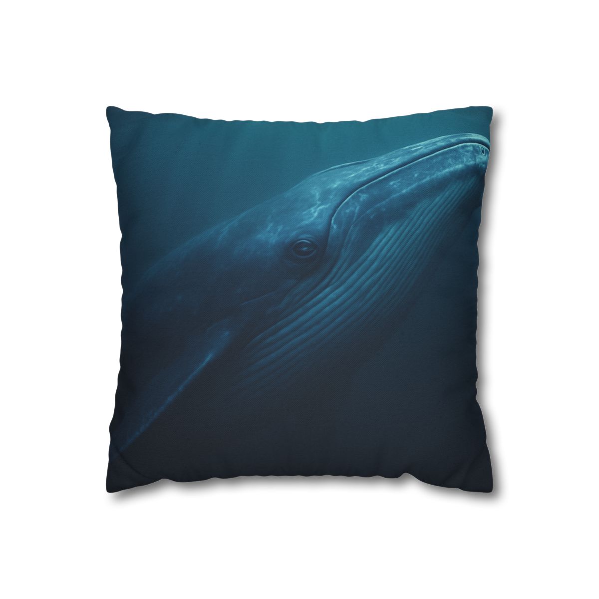 Ocean Giant Blue Whale custom pillow cases