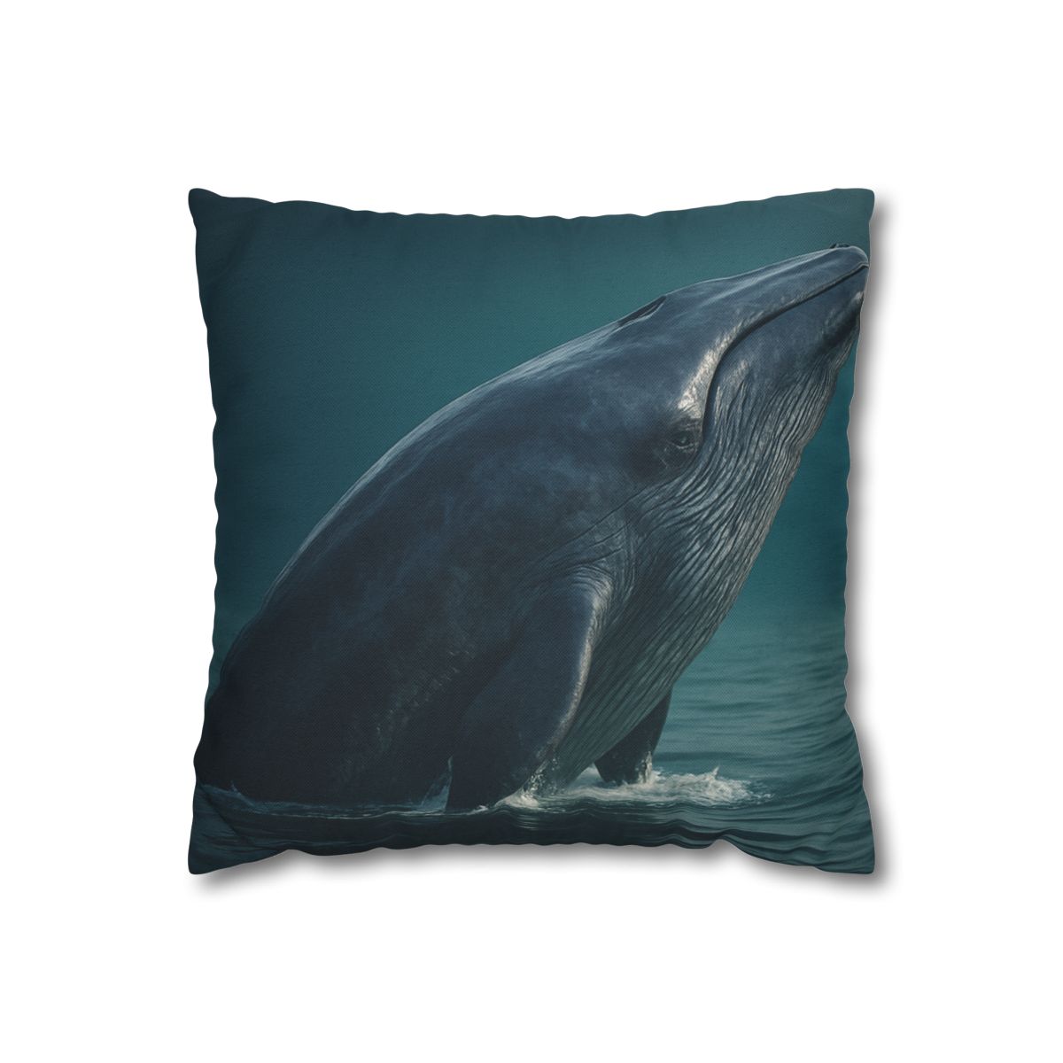 Ocean Song Blue Whale comfortable bedding pillow covers