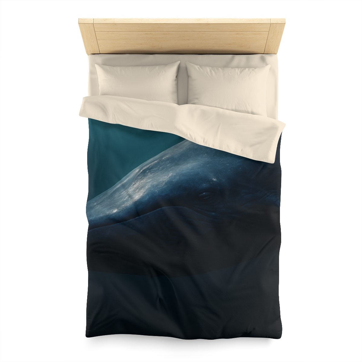 Ocean Song Blue Whale soft comforter duvets
