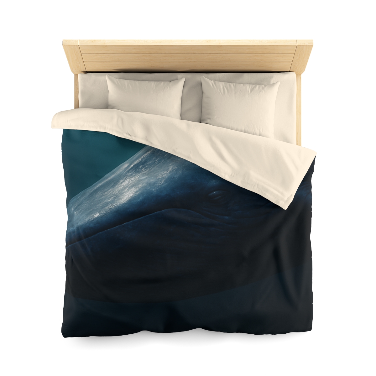 Ocean Song Blue Whale soft comforter duvets