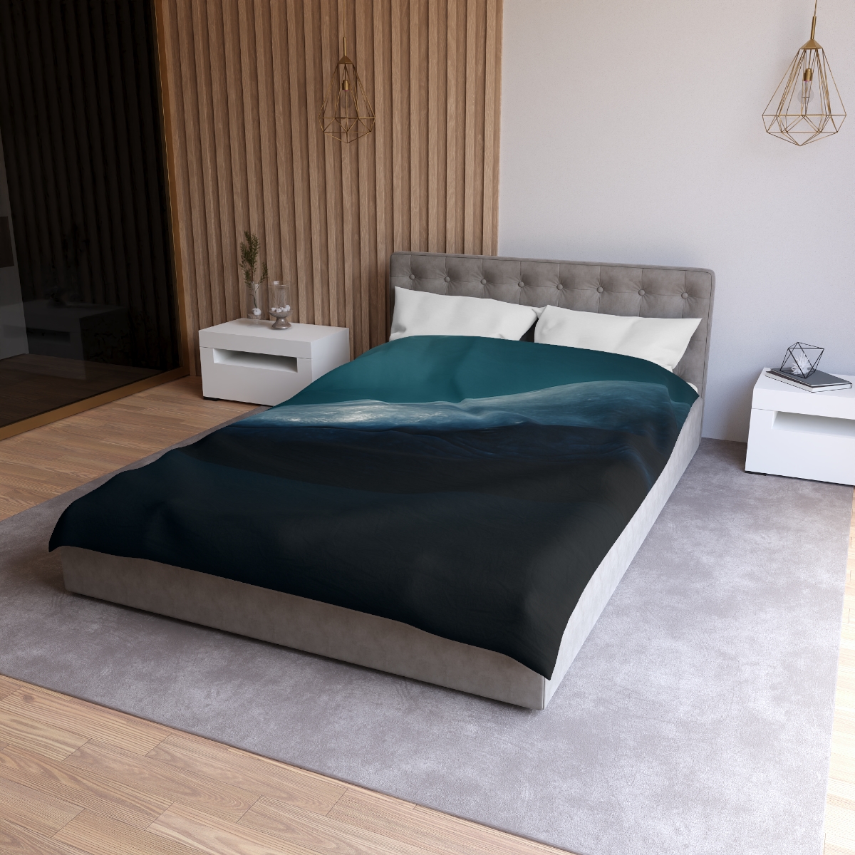 Ocean Song Blue Whale soft comforter duvets