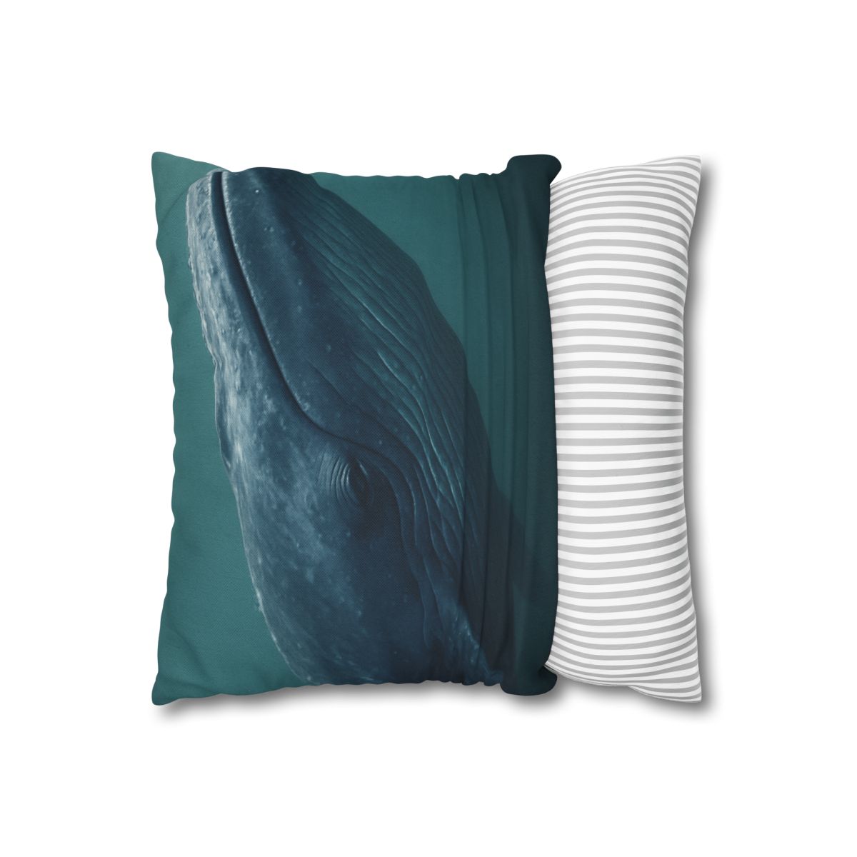 Ocean Song Blue Whale personalized pillow covers