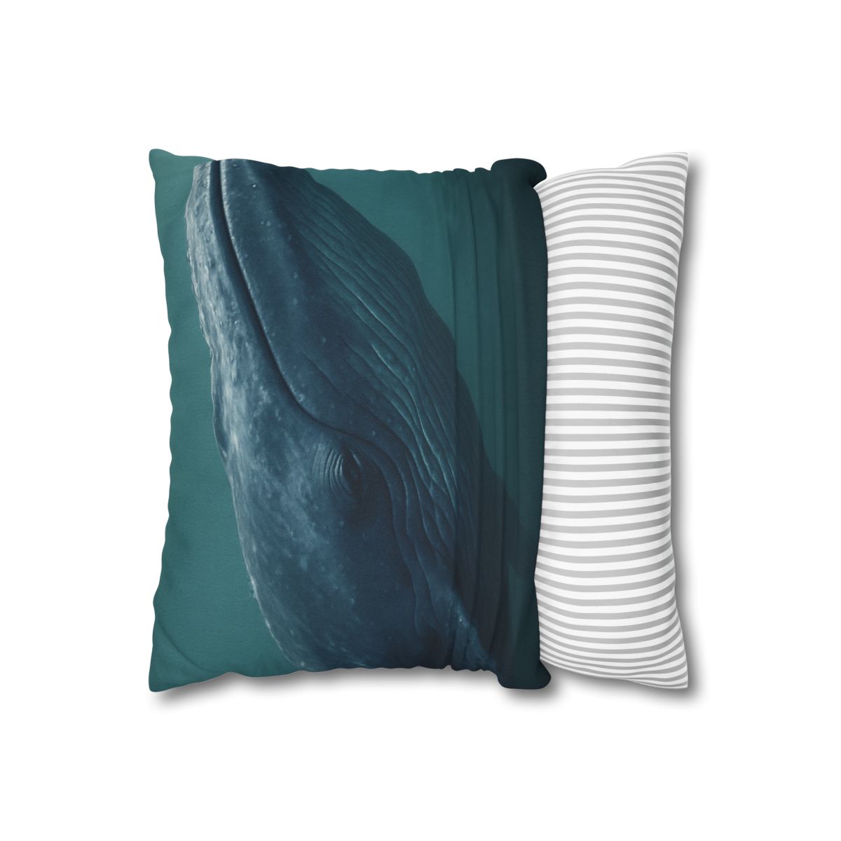 Ocean Song Blue Whale personalized pillow covers