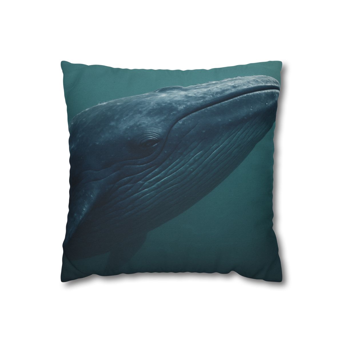 Ocean Song Blue Whale personalized pillow covers