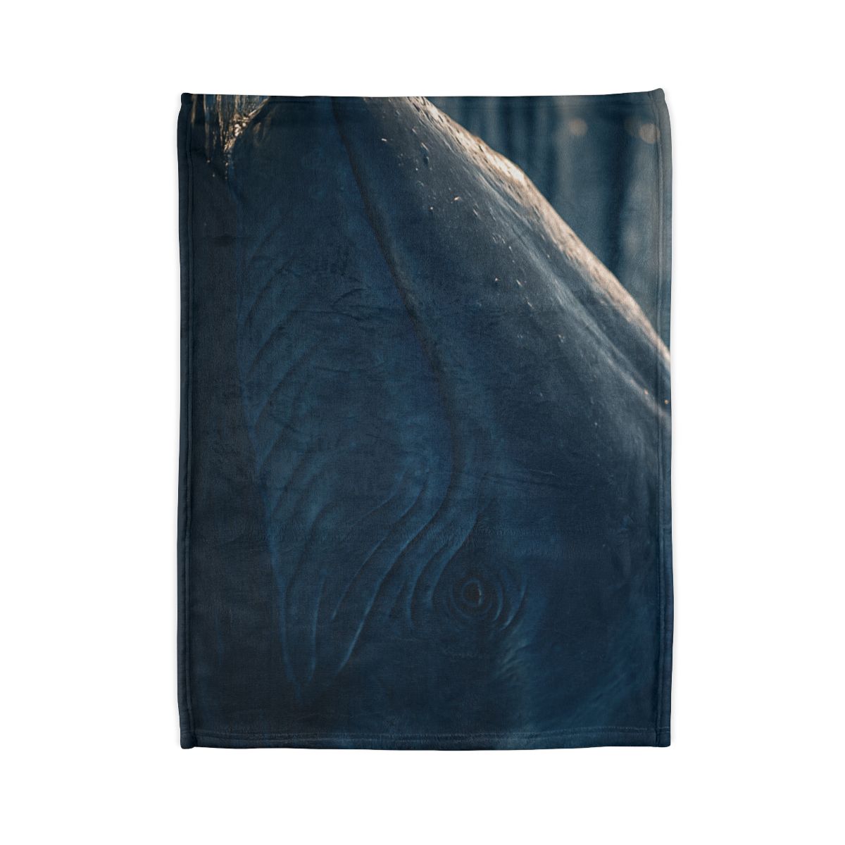 Ocean Song Blue Whale designer printed blankets