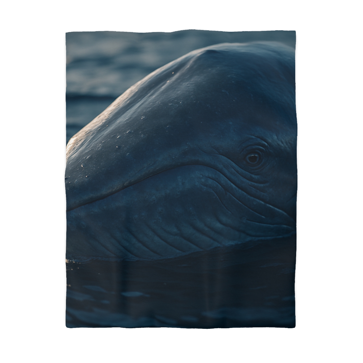 Ocean Song Blue Whale personalized bedding duvets