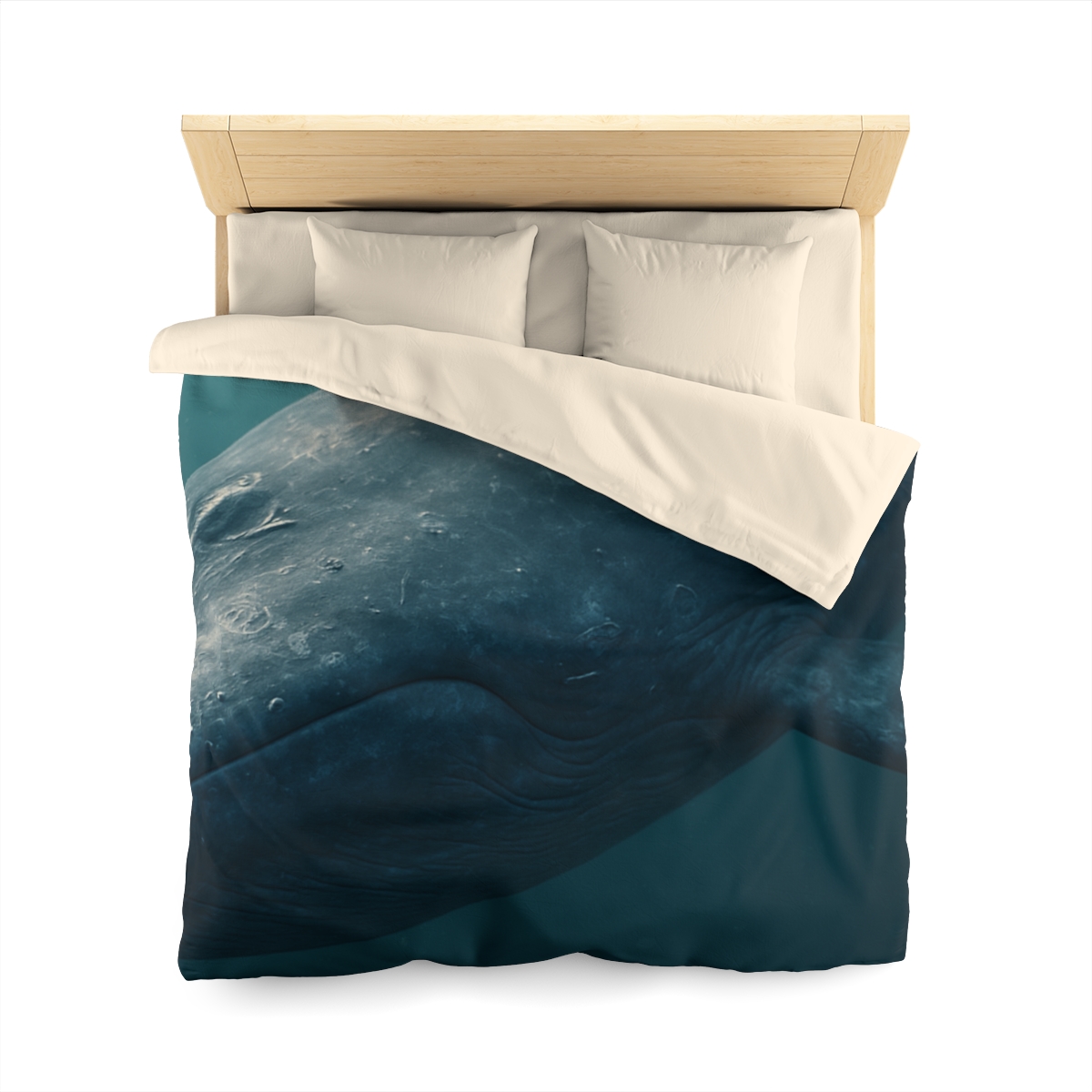 Ocean Song Blue Whale unique patterned duvets