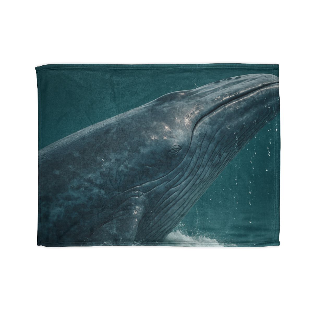Ocean Song Blue Whale unique gift blanketscustom blankets