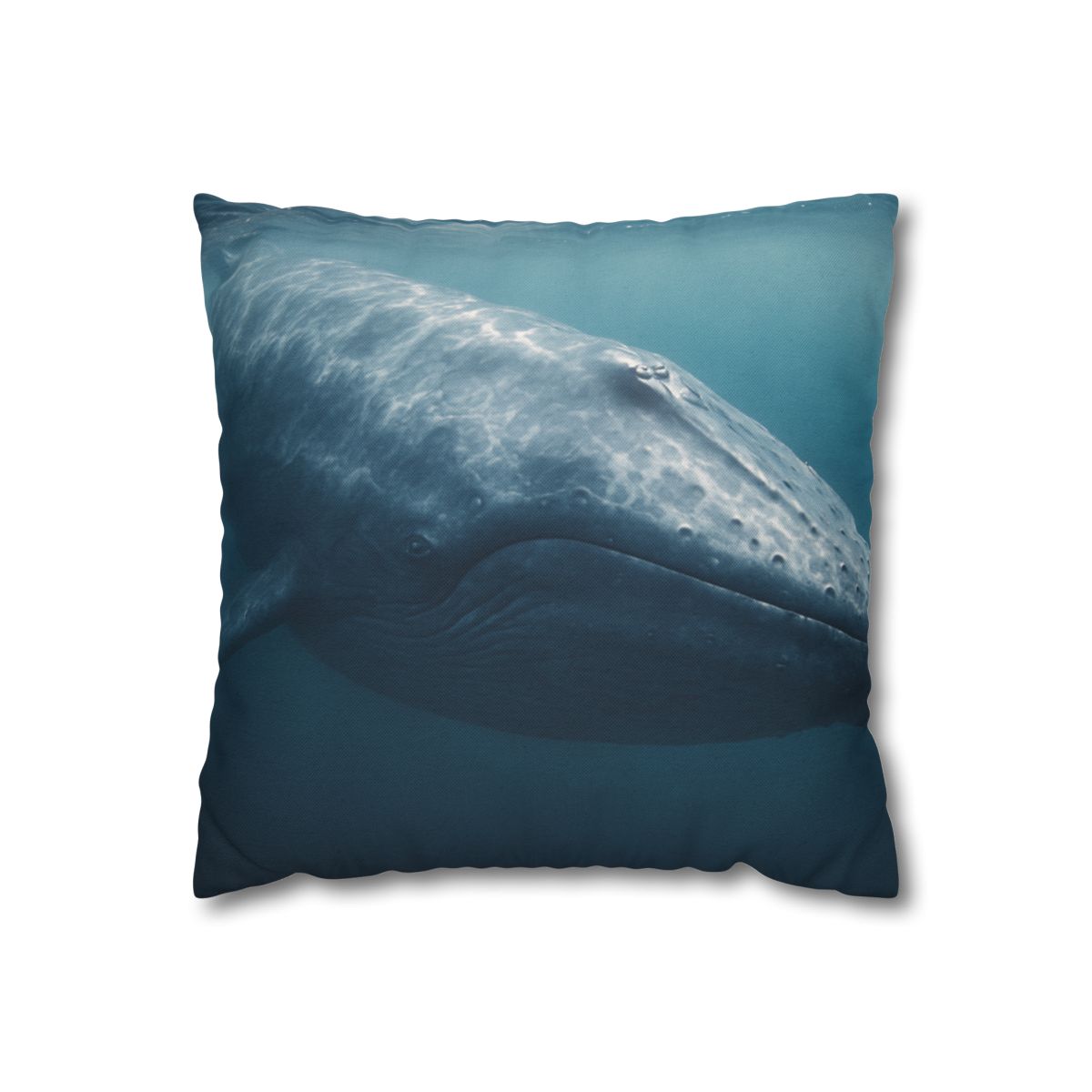 Ocean Song Blue Whale comfortable bedding pillow covers
