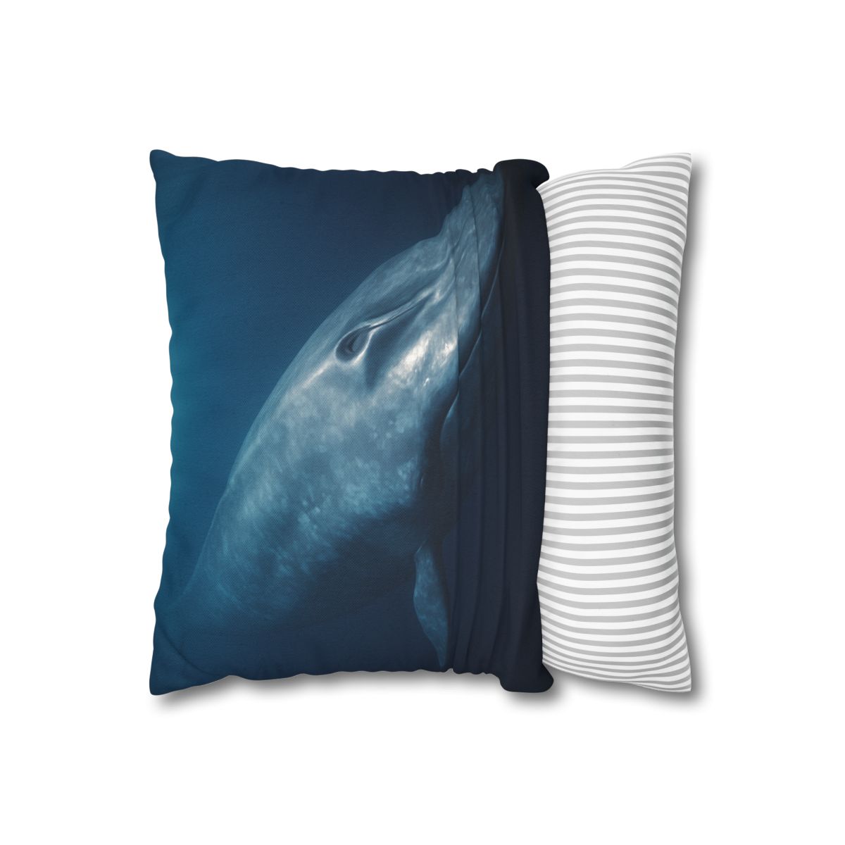 Ocean Song Blue Whale designer print pillow cases