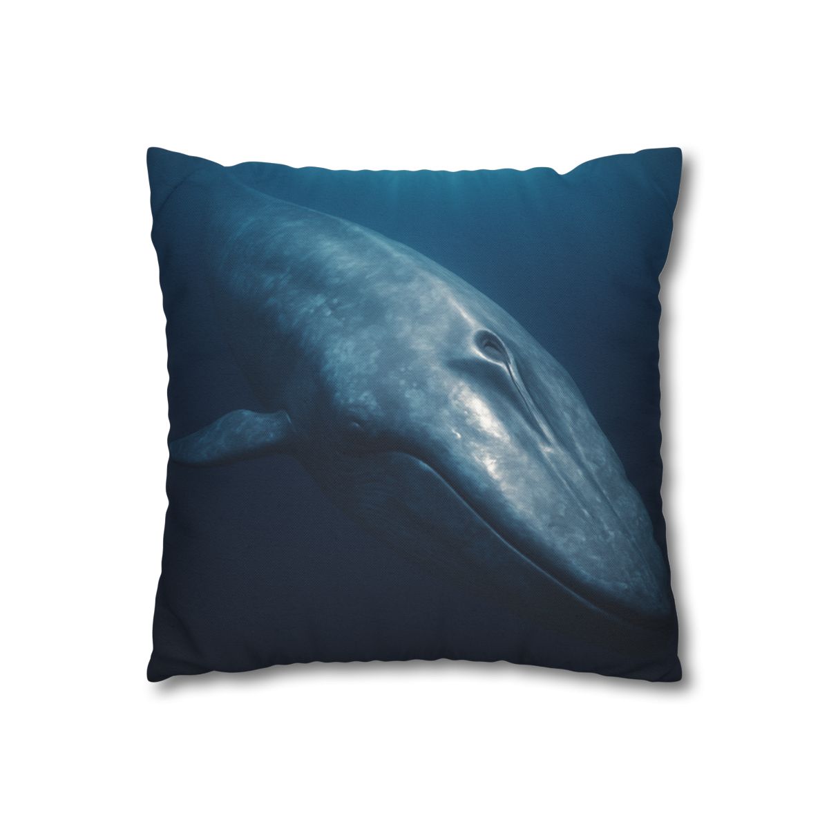 Ocean Song Blue Whale designer print pillow cases