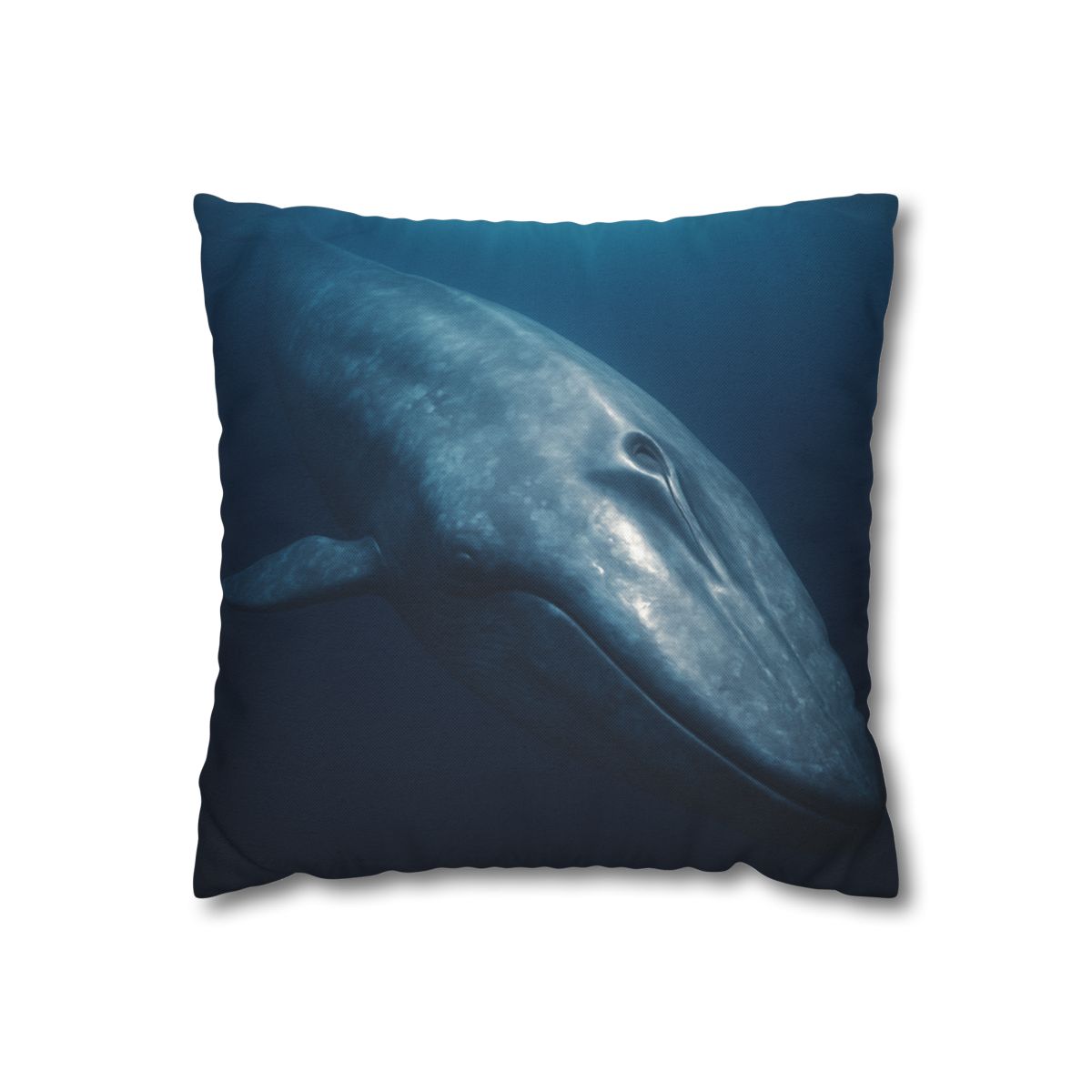 Ocean Song Blue Whale designer print pillow cases