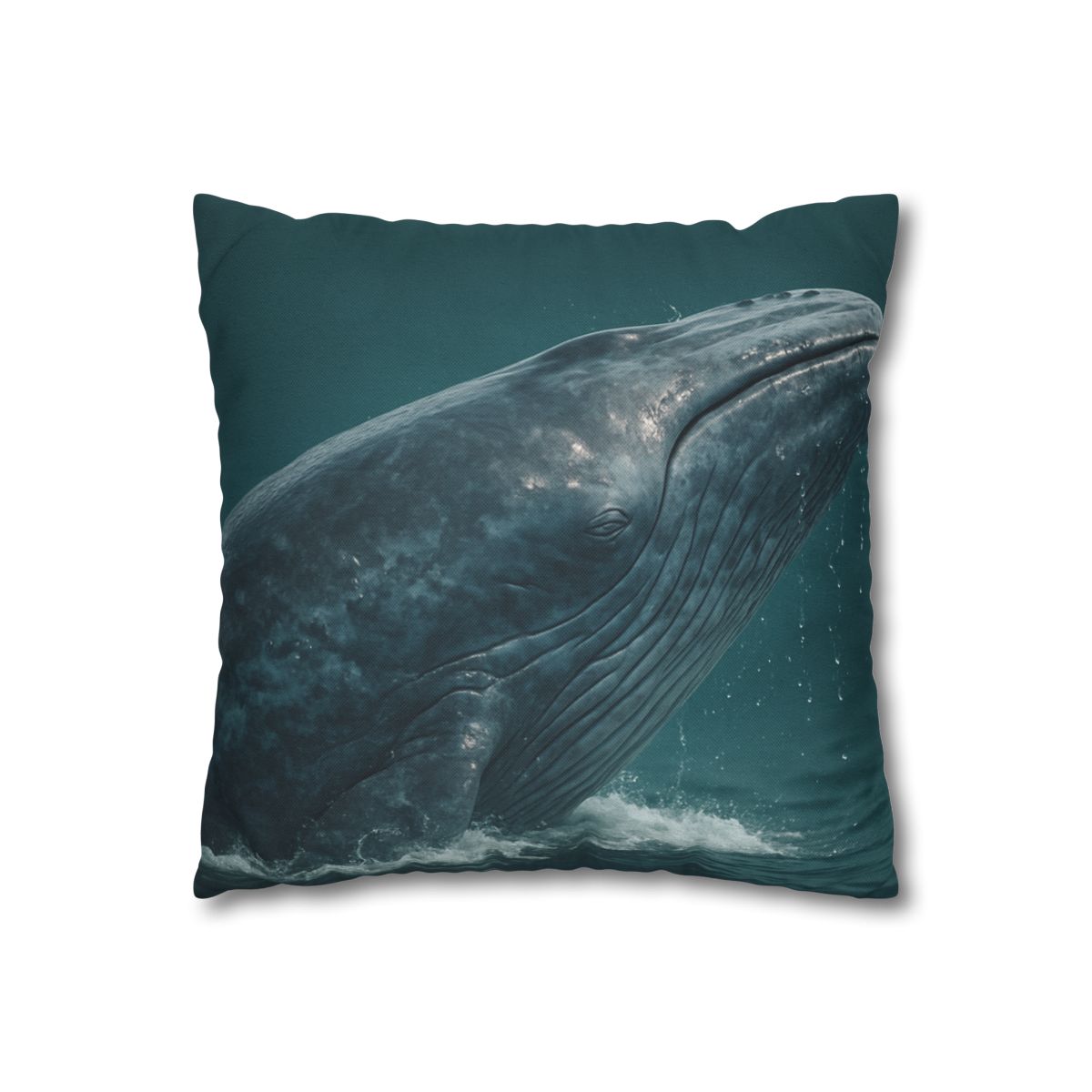 Ocean Song Blue Whale comfortable bedding pillow covers