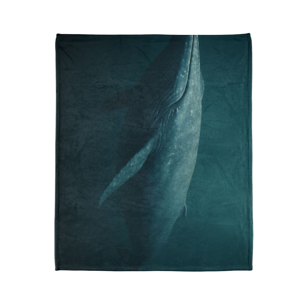 Ocean Song Blue Whale stylish throw blankets