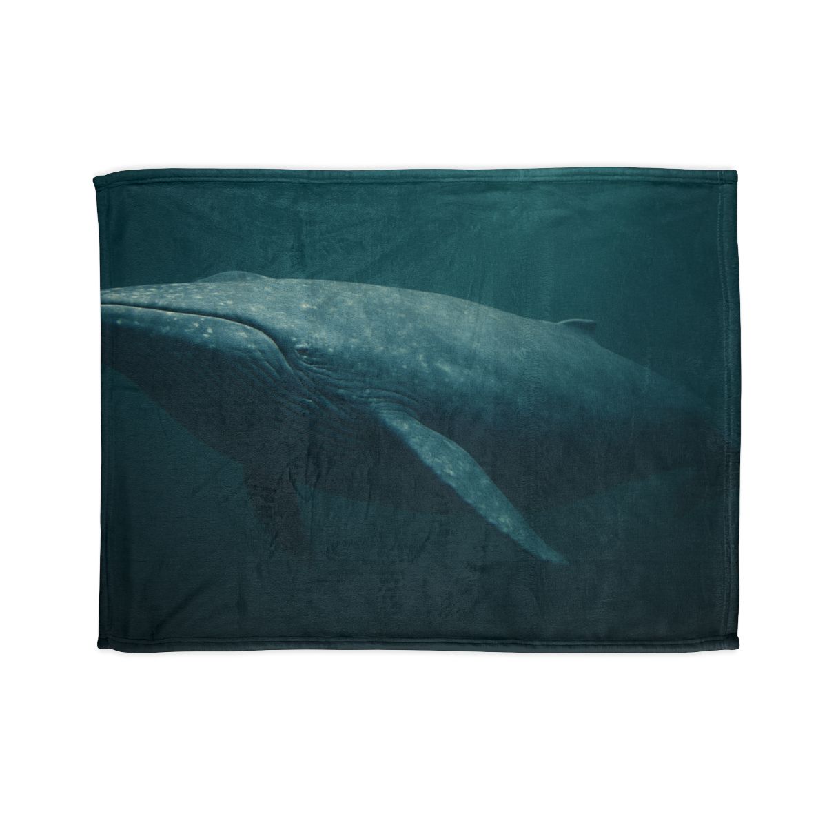 Ocean Song Blue Whale stylish throw blankets