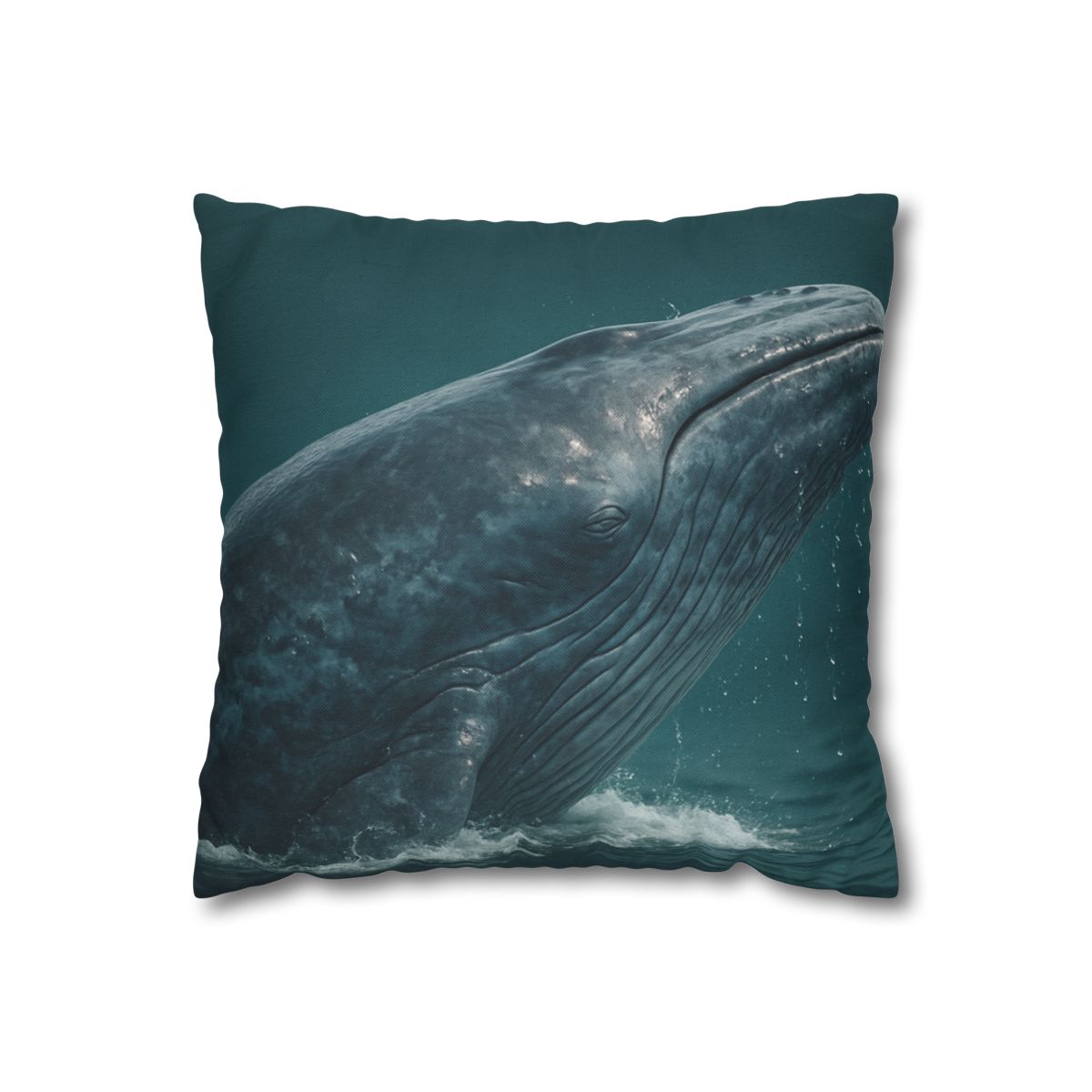 Ocean Song Blue Whale comfortable bedding pillow covers