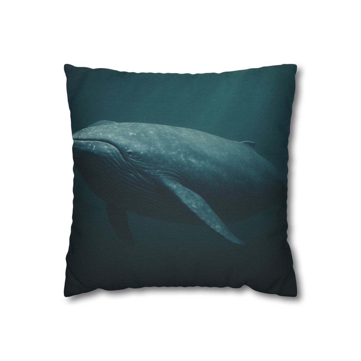 Ocean Song Blue Whale personalized pillow covers
