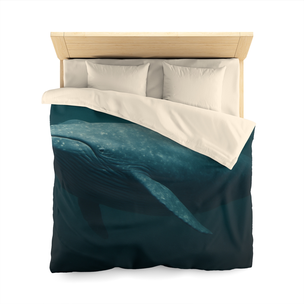 Ocean Song Blue Whale stylish duvet covers