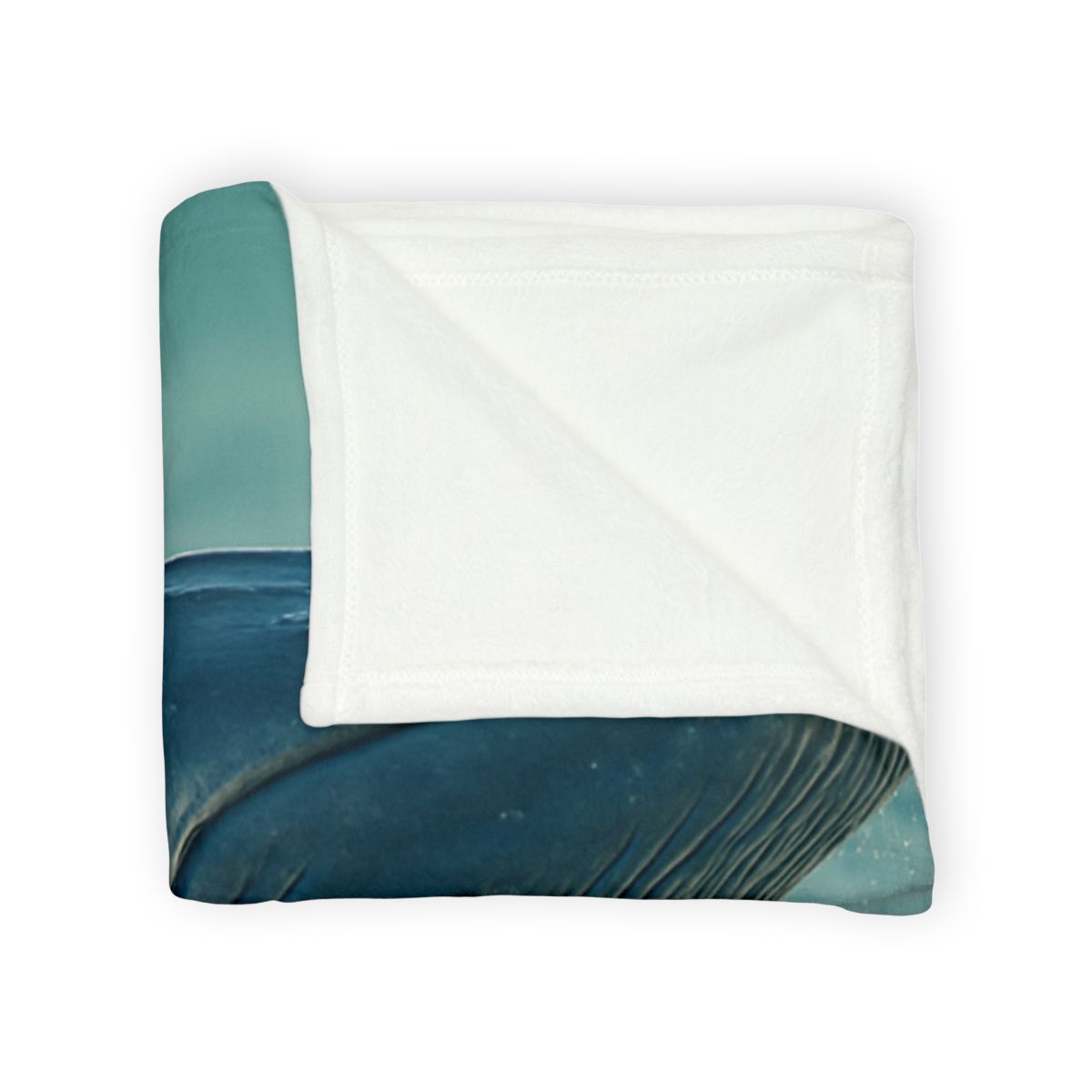 Ocean Song Blue Whale stylish throw blankets