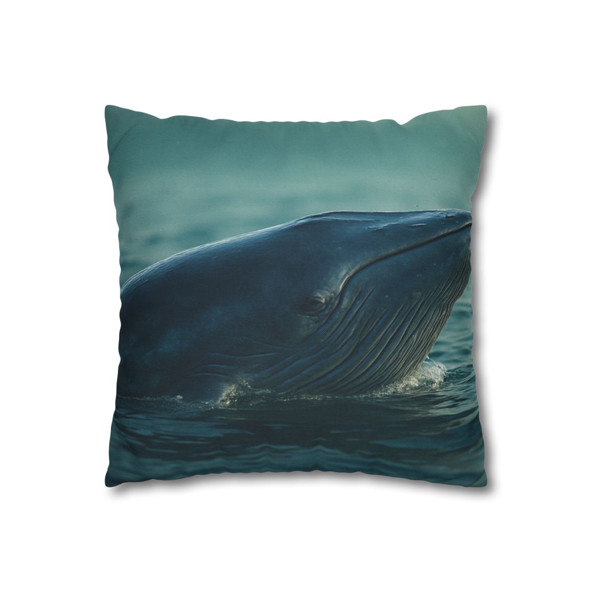 Ocean Song Blue Whale custom pillow cases