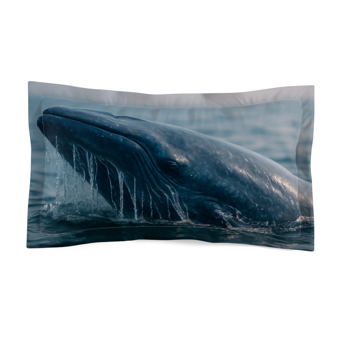 Ocean Song Blue Whale trendy accent pillows