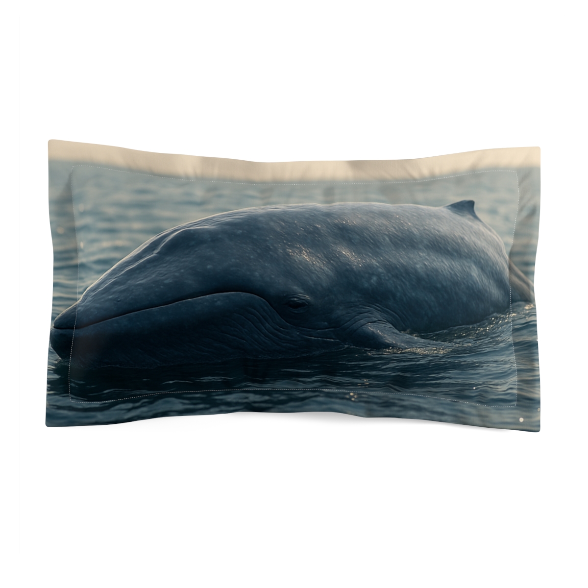 Ocean Song Blue Whale designer printed pillows