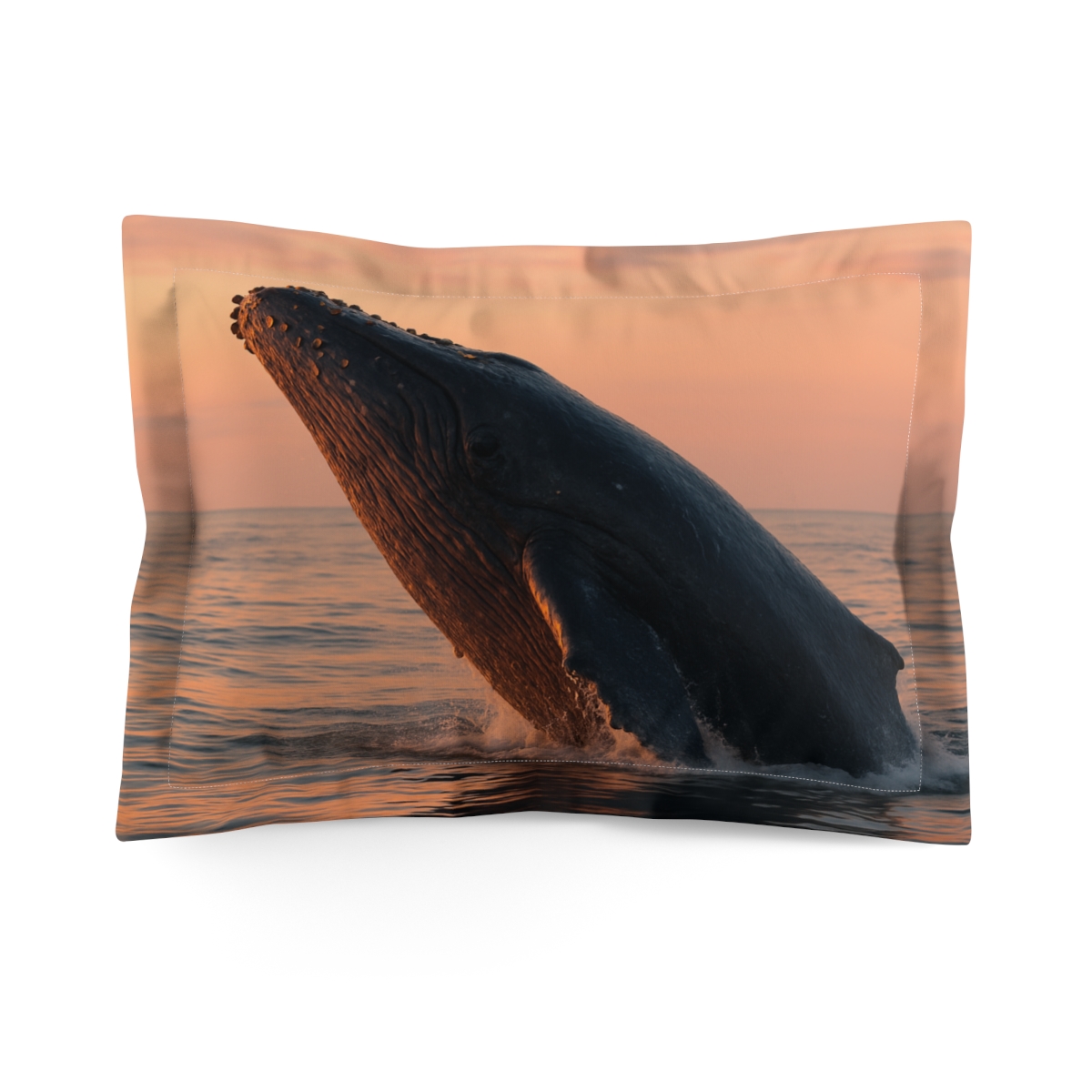 Ocean Whisperer Humpback Whale gift pillows for home