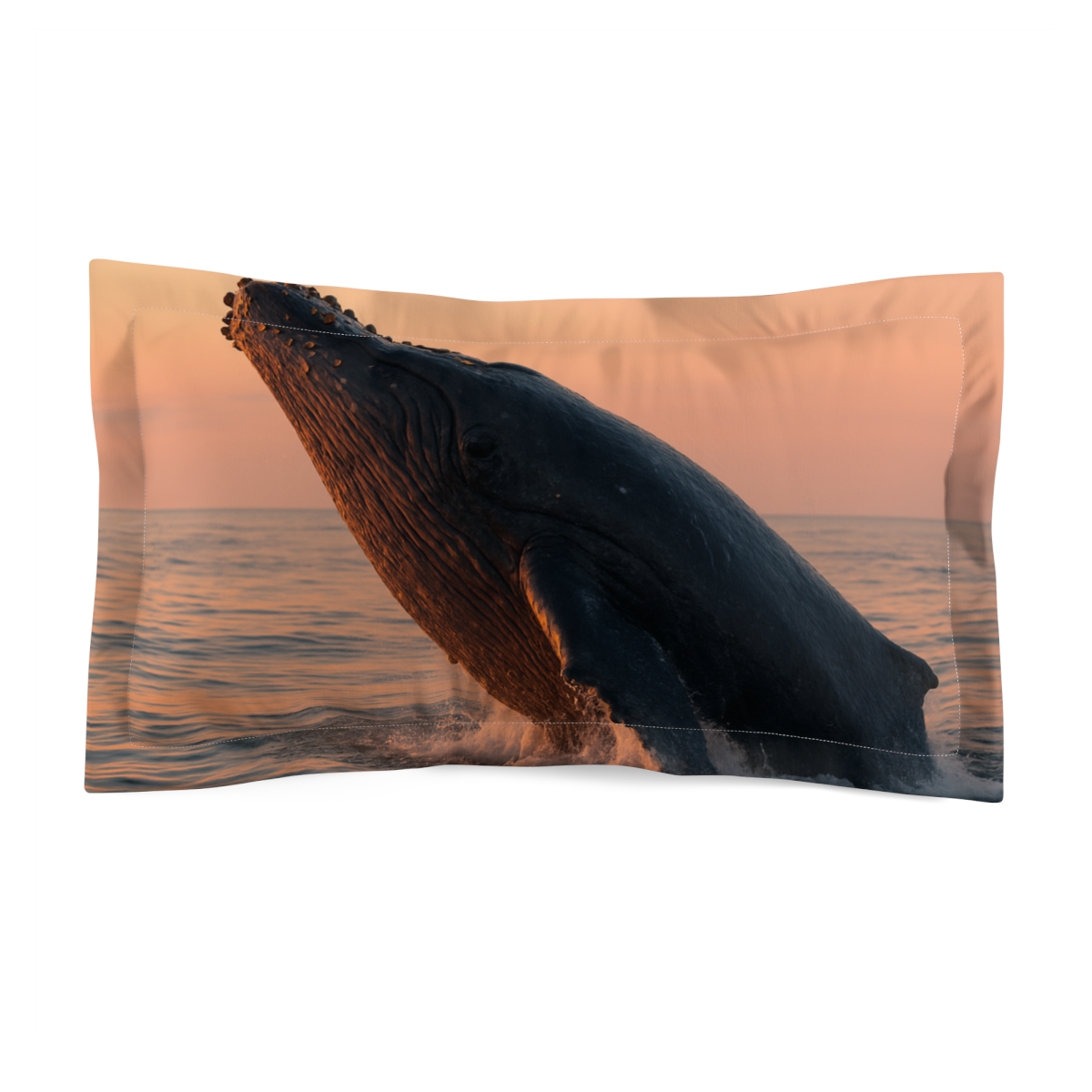 Ocean Whisperer Humpback Whale gift pillows for home