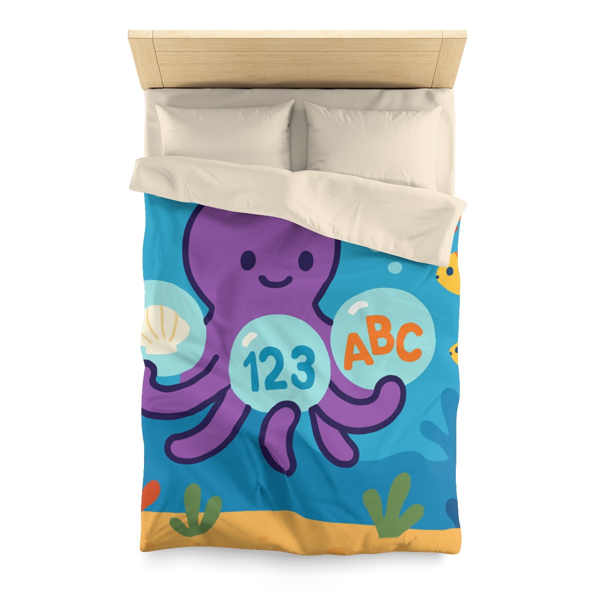 Octopus Library Of Bubble Books warm winter duvets