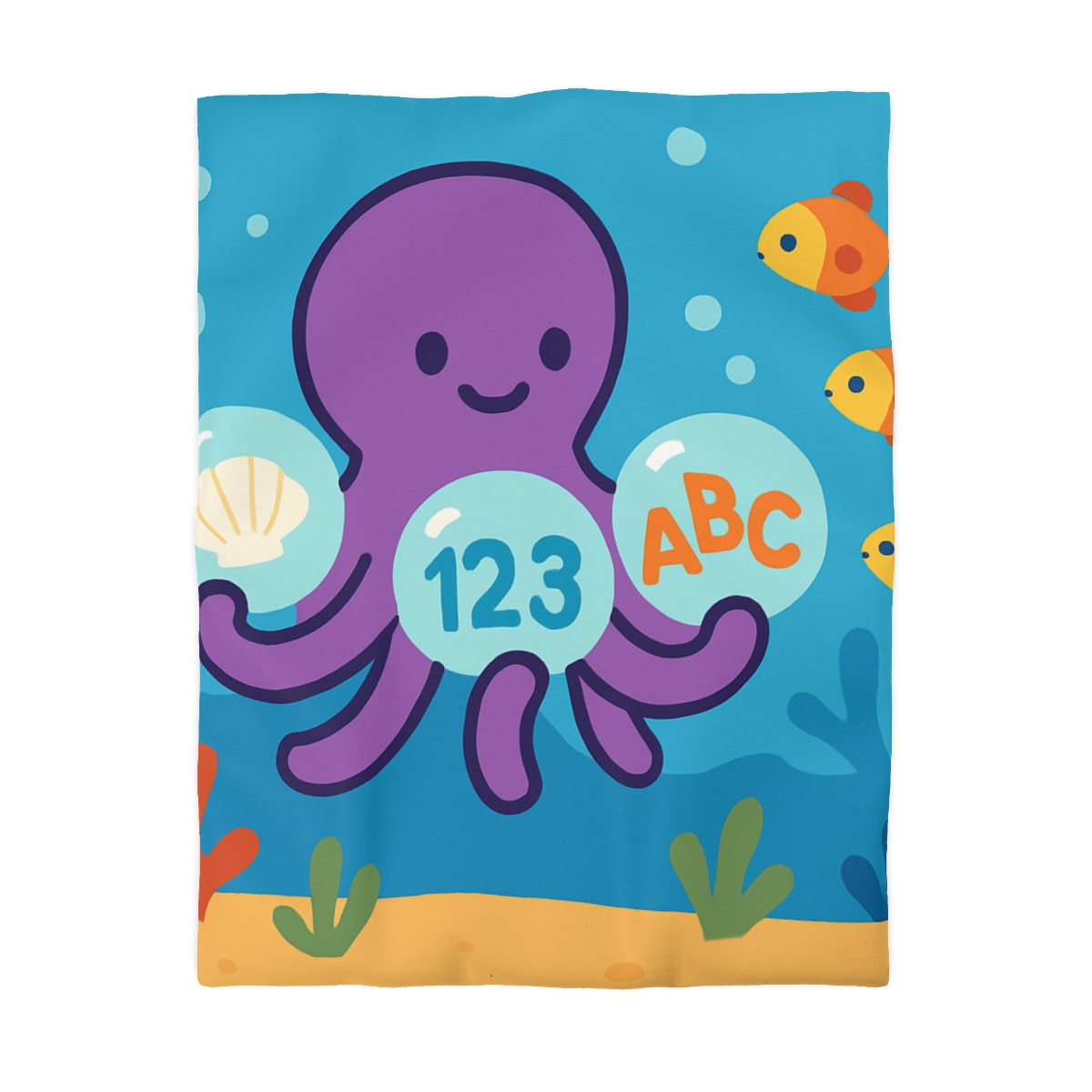 Octopus Library Of Bubble Books warm winter duvets
