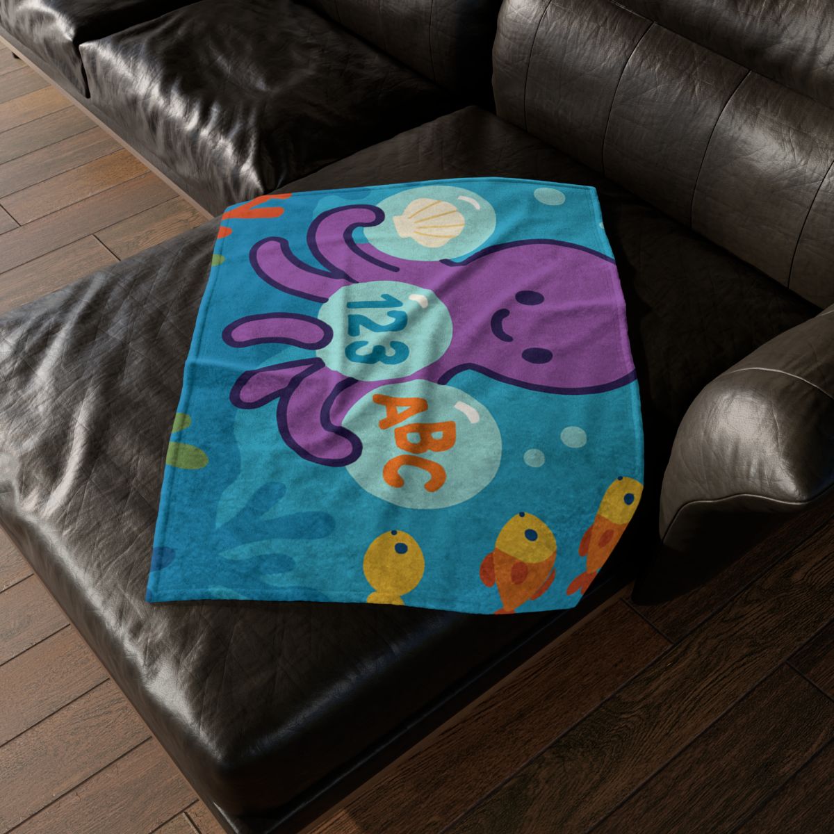 Octopus Library Of Bubble Books trendy patterned blankets