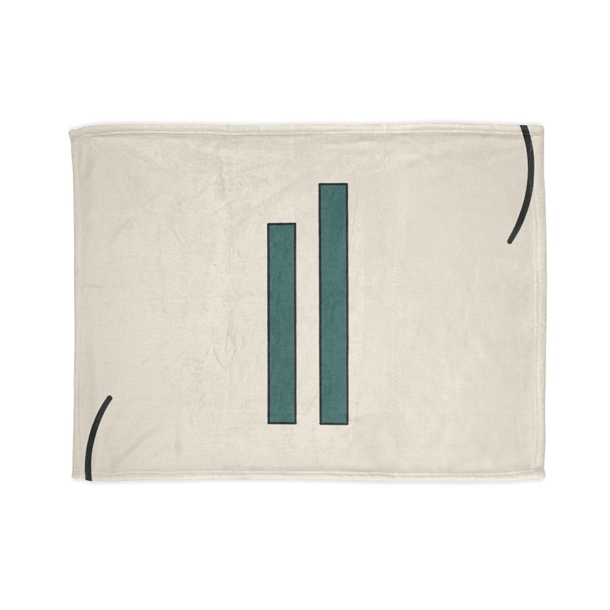 Offset Arc And Bar Dialogue stylish throw blankets