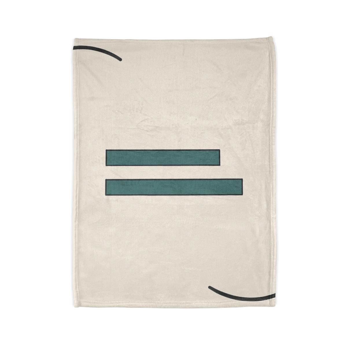 Offset Arc And Bar Dialogue stylish throw blankets