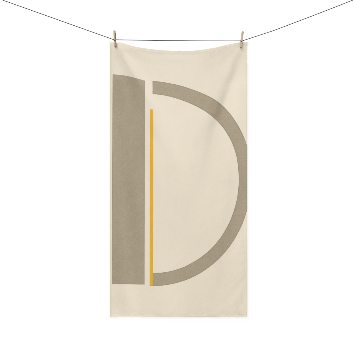 Offset Arc And Twin Rectangles designer printed towels