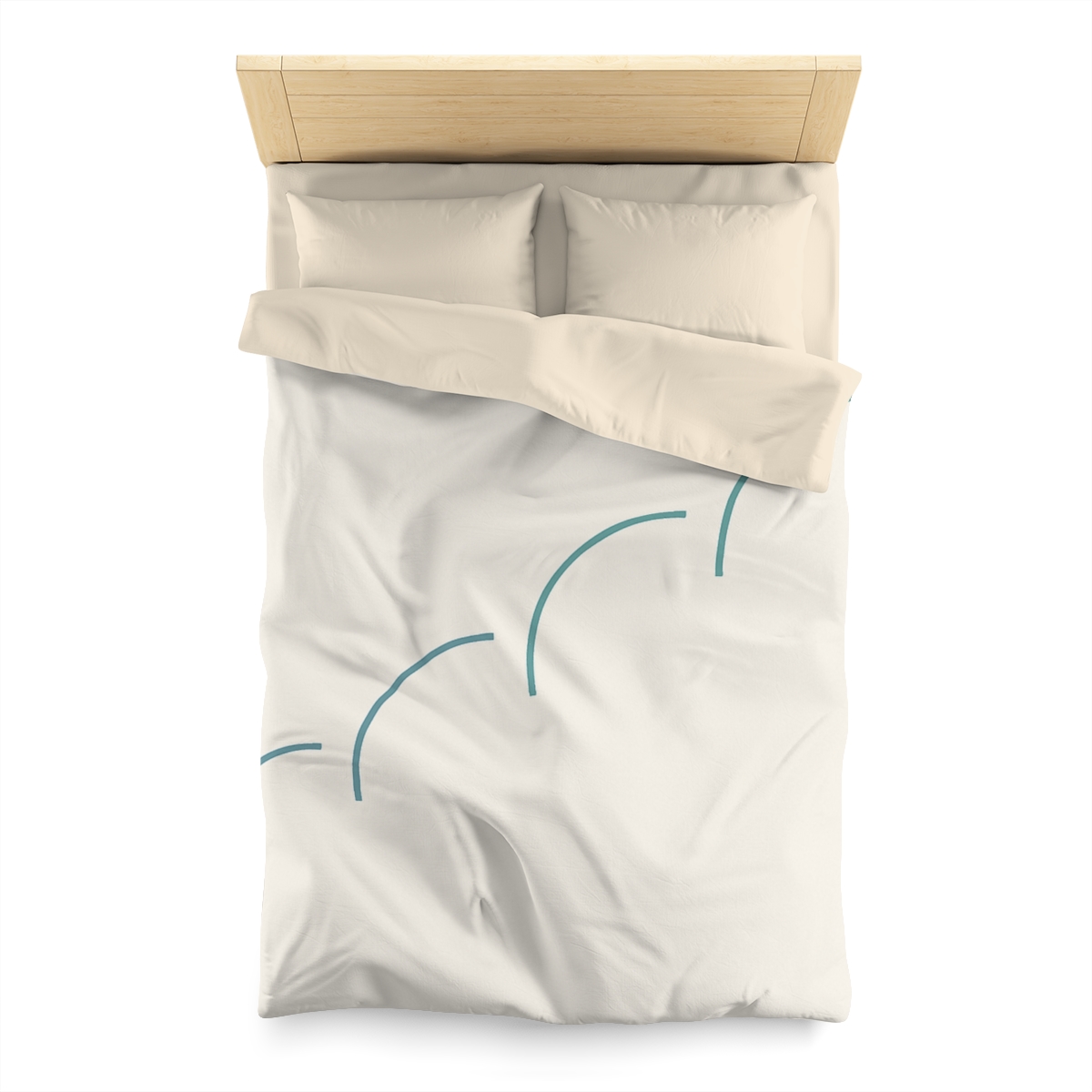 Offset Arc Ladder custom duvets