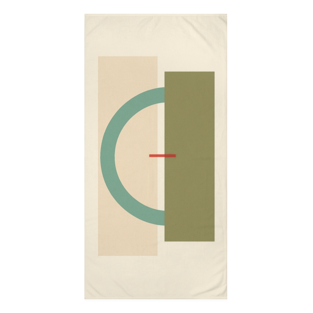 Offset Arc With Twin Rectangles comfortable face towels