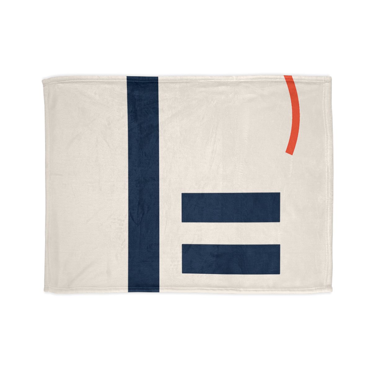 Offset Bars With Orbit Arc soft fleece blankets