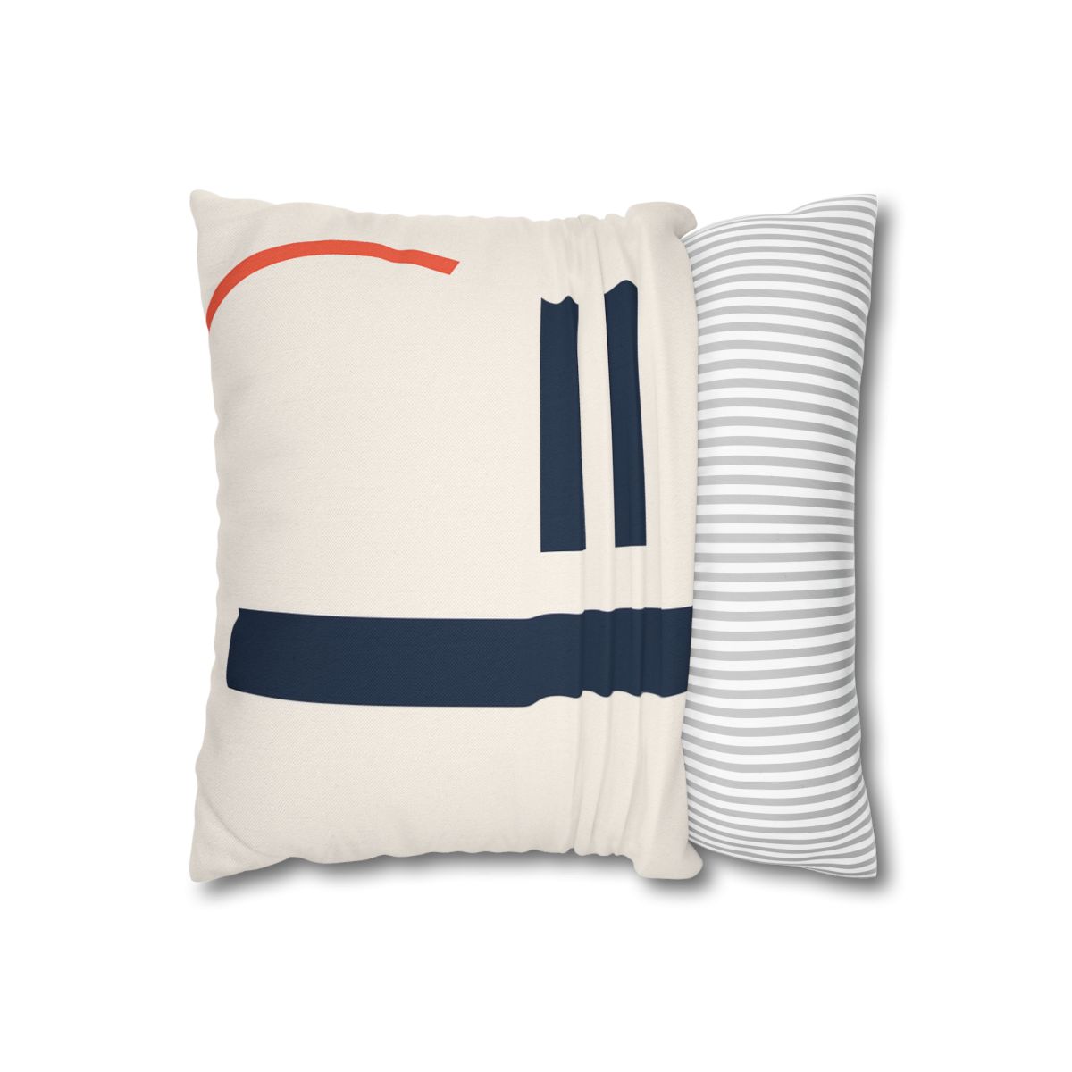 Offset Bars With Orbit Arc soft cotton pillow cases