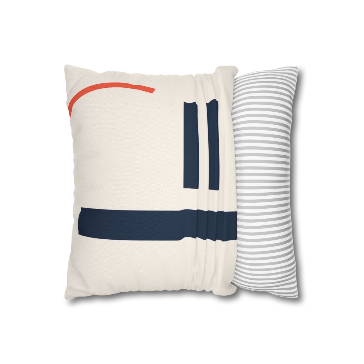 Offset Bars With Orbit Arc soft cotton pillow cases
