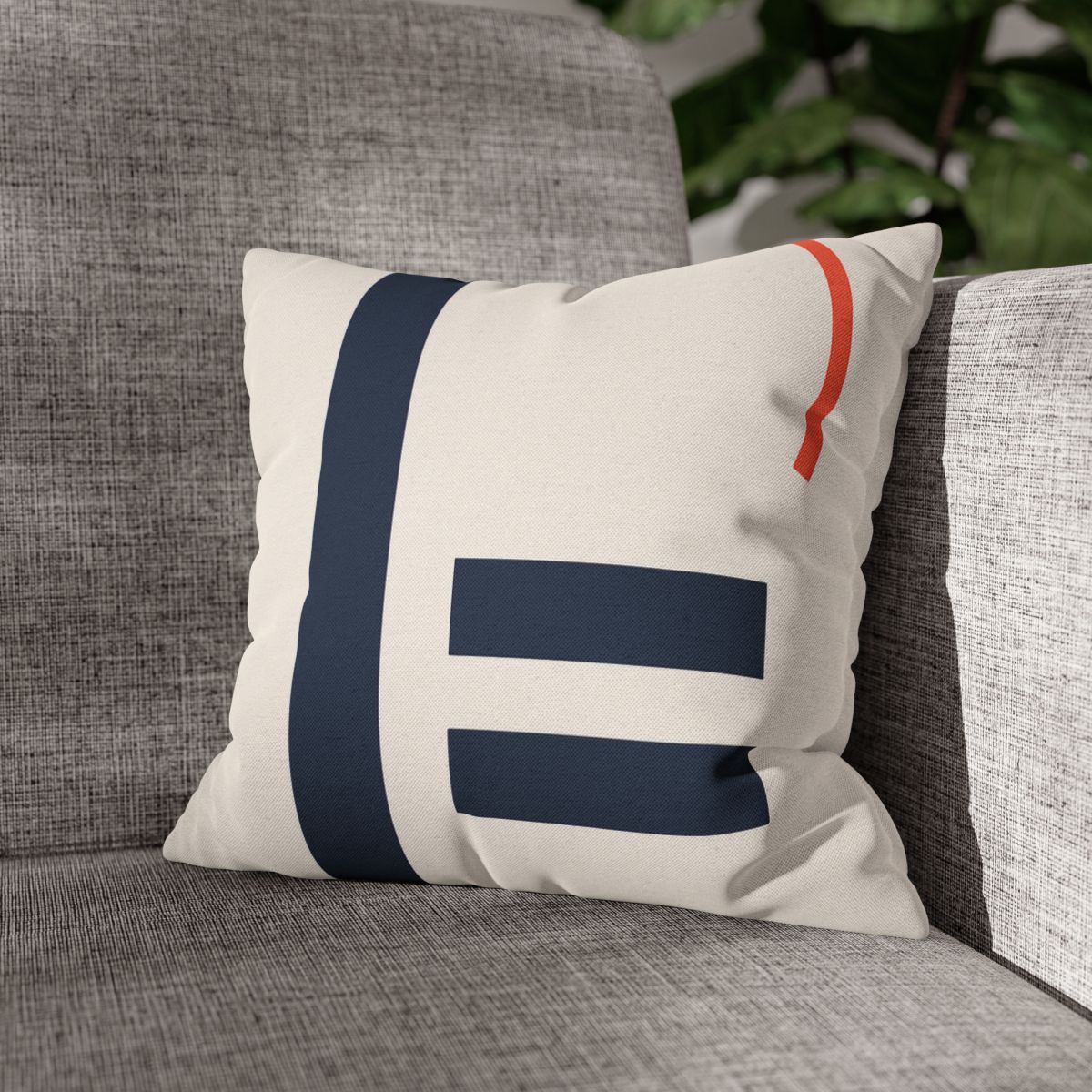 Offset Bars With Orbit Arc soft cotton pillow cases