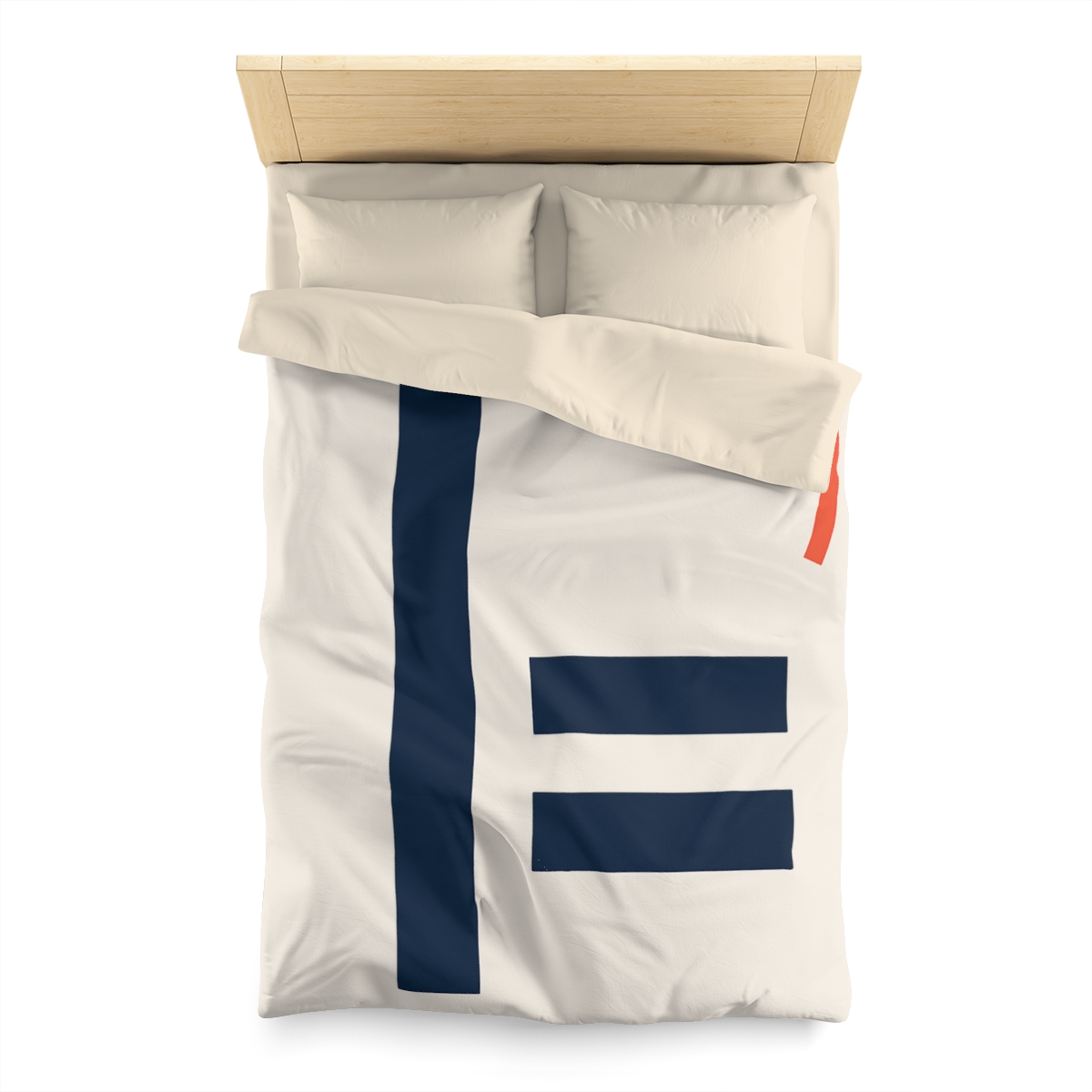 Offset Bars With Orbit Arc unique patterned duvets