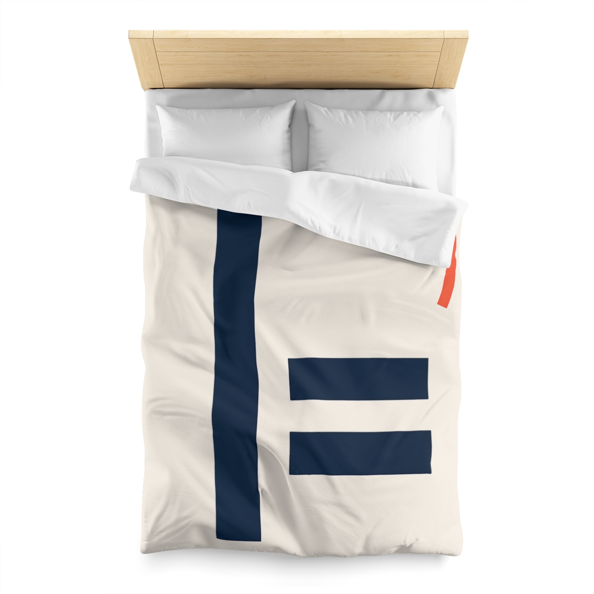 Offset Bars With Orbit Arc unique patterned duvets